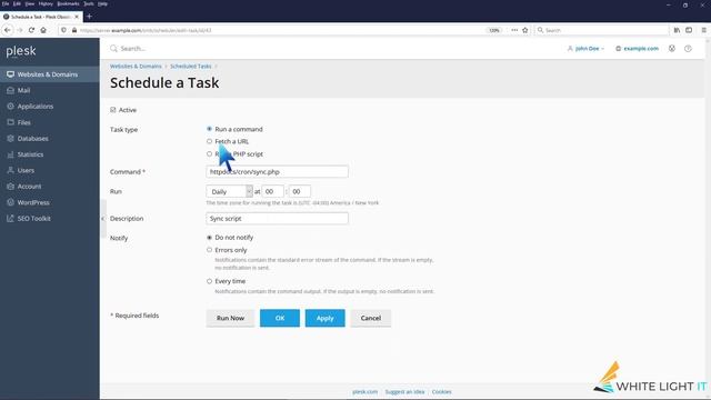 How to edit or delete Scheduled Tasks in Plesk WhiteLight Hosting смотреть онлайн