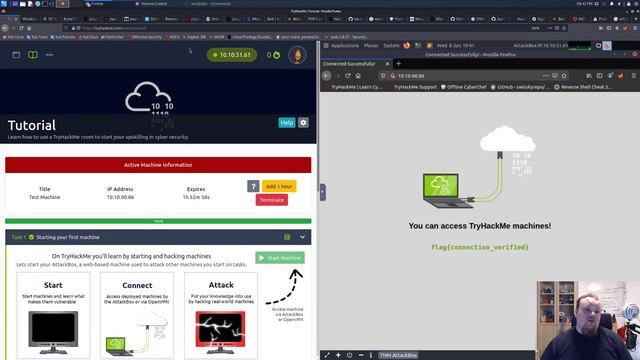 How to use TryHackMe AttackBox - Complete Beginner - Get started here смотреть онлайн