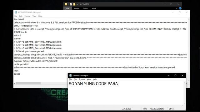 HOW TO ACTIVATE WINDOWS 8 8 1 or WINDOWS 10 TAGALOG PART 2 смотреть онлайн