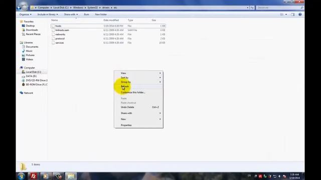 How to modify hosts file on Windows смотреть онлайн