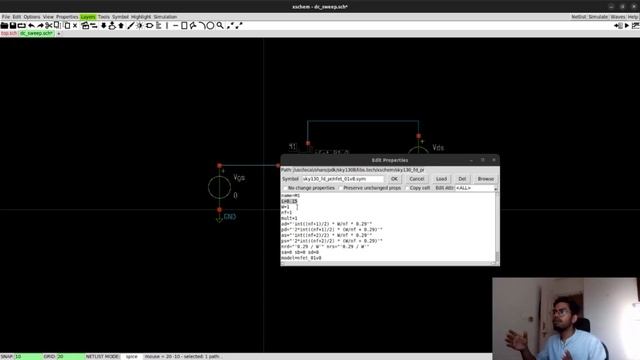MOS characteristics | Introduction to SPICE Xschem NgSpice | EP2:VLSI Project help смотреть онлайн