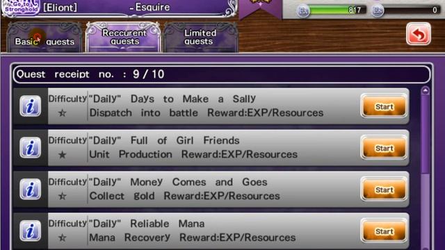 Nutaku - Girls Kingdom Gameplay Sample