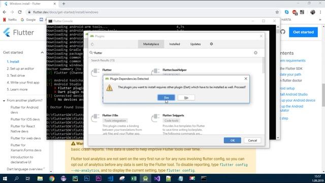 Flutter Dersleri - 1.Flutter SDK Kurulumu(Android Studio Yapılandırılması) смотреть онлайн