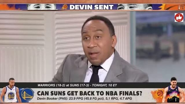 Stephen A Smith: Suns championship window has already closed! JJ Redick: stupid to say that! смотреть онлайн