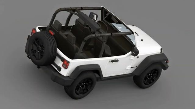 3D Model Jeep Wrangler Willys 2014 at 3DExport.com смотреть онлайн