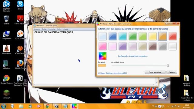 COMO colorir seu windows 7 home basic смотреть онлайн