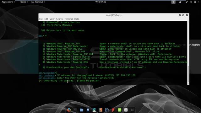 How To Create Payload For Hack Windows Remote Access By Kali Linux 2016 1 смотреть онлайн