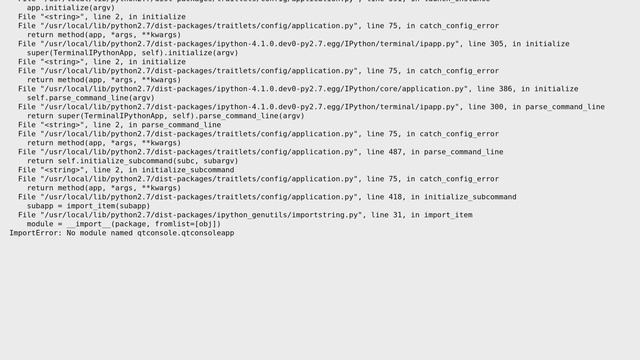 Ubuntu: How to install ipython qtconsole? смотреть онлайн