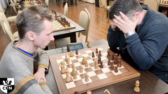 FM Megavolt (2269) vs GM Hummer (2582). Chess Fight Night. CFN. Blitz смотреть онлайн