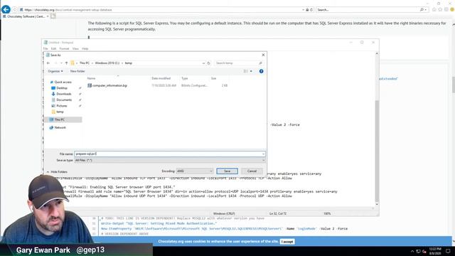 Chocolatey in the Organisation - Set up CCM Database смотреть онлайн