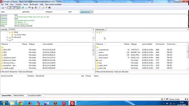 Uploading files to website using FileZilla смотреть онлайн