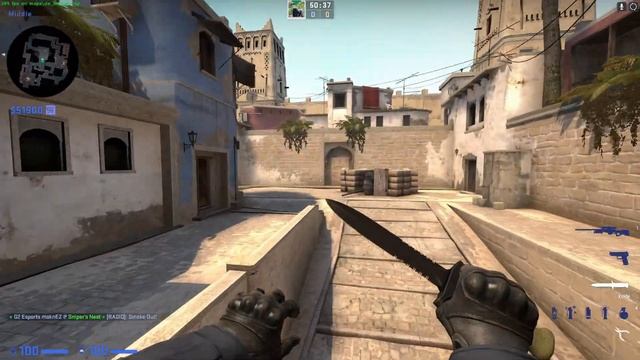 Overpowered Mirage Window One-Way Smoke On Both 64 + 128 Tick (CT - Side) | CS:GO Smokes #22 смотреть онлайн