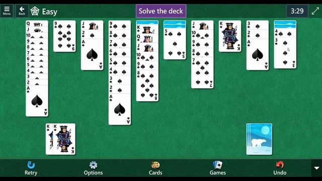 Microsoft Solitaire Collection | Spider Daily Challenge September 3, 2022 | ASMR смотреть онлайн