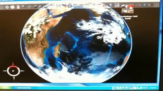 VDIworks VideoOverIP running World Wind by NASA in DirectX mode смотреть онлайн