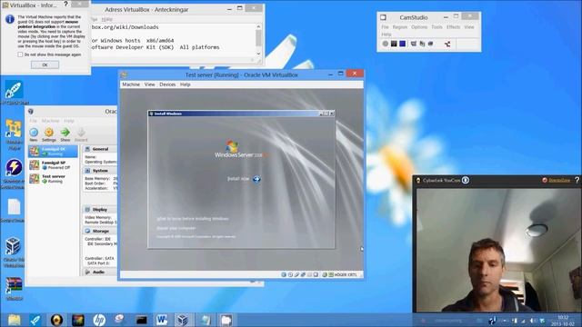 Installera Windows 2008r2 server med VirtualBox смотреть онлайн