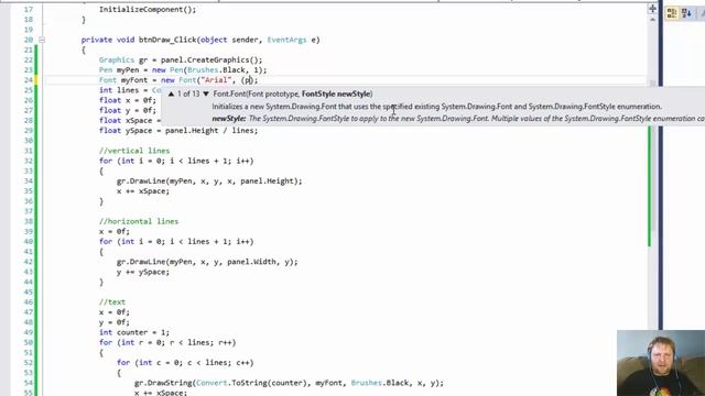 C# Grid Boxes - Using System.Drawing, Nested Loops, WinForms (detailed explanation) смотреть онлайн