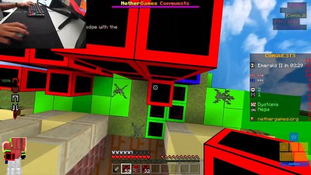 Minecraft Bedrock Live Stream #road to 1k subs!! HANDCAM!! Nethergames смотреть онлайн