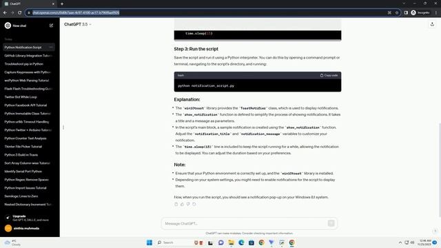 Python script to get notification or pop up or alarm in Windows 8 1 смотреть онлайн