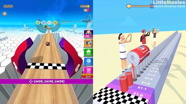 Going Balls | Juice Run - All Level Gameplay Android,iOS - NEW PETA APK UPDATE смотреть онлайн