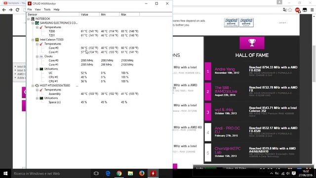 Controllare Temperatura PC - Hwmonitor ITA смотреть онлайн