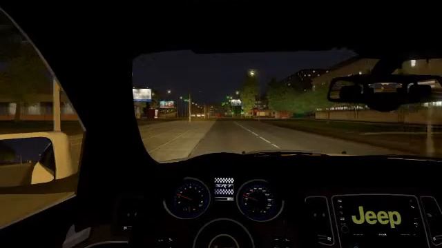 Jeep Grand Cherokee srt8 and city car driving смотреть онлайн