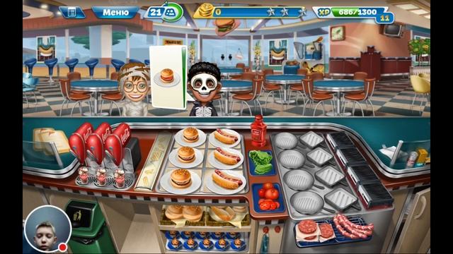 Стрим игры "Cooking Fever". смотреть онлайн