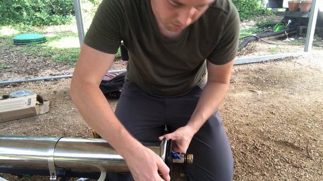 $1800 SAVED! - Build Your Own Waterfed Filtration System For Window Cleaning - Components Install смотреть онлайн