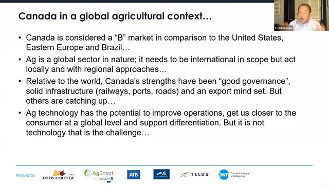 Agtech adoption will shape Canada's global agrifood opportunities смотреть онлайн