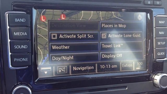 How to overlay weather on the maps in your 2012 Volkswagen with navigation RNS510 смотреть онлайн