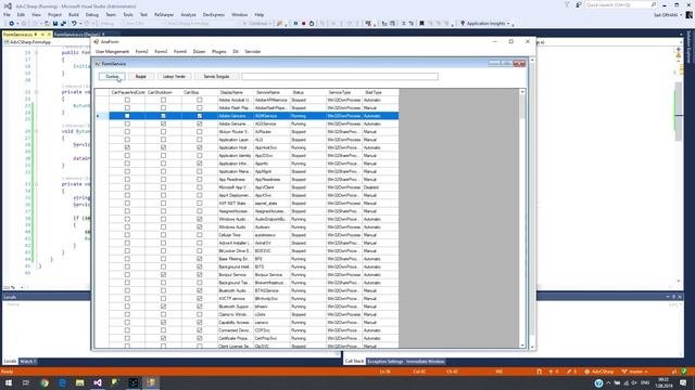 C# Uygulamaları - 17 : Service Controller İle Windows Servis Kontrolleri смотреть онлайн