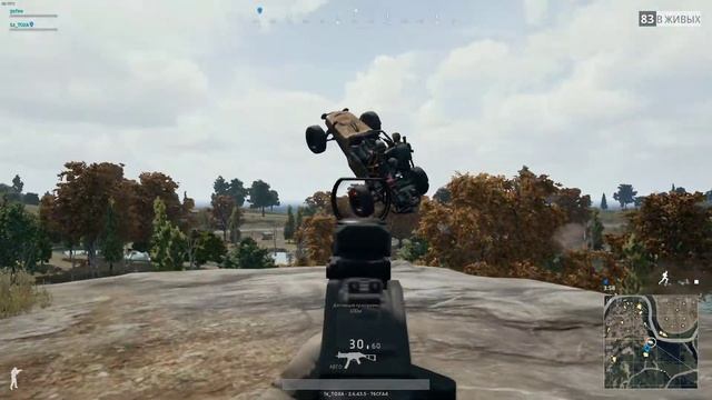 PLAYERUNKNOWN'S BATTLEGROUNDS: Мультиубийство | Снято с помощью GeForce GTX смотреть онлайн