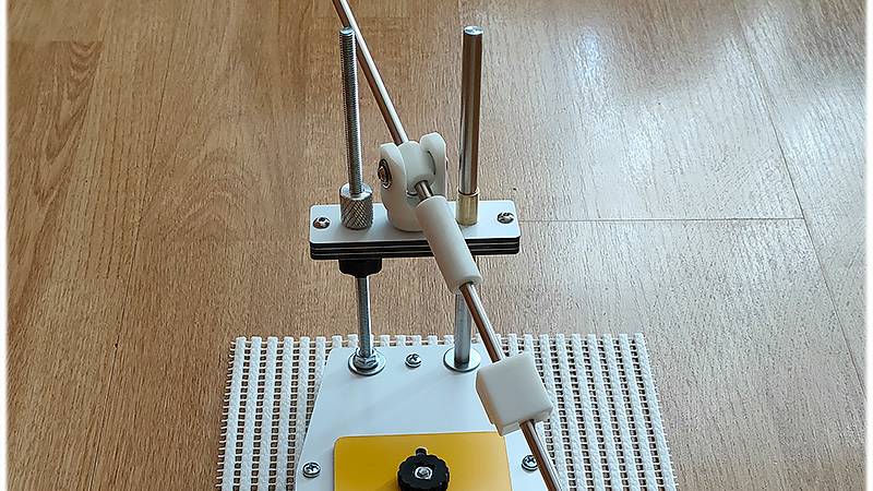 Заточка ножа двойной фаской