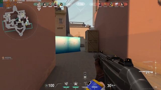 PLAYIN VALORANT COMP IRON RANK NOLA смотреть онлайн