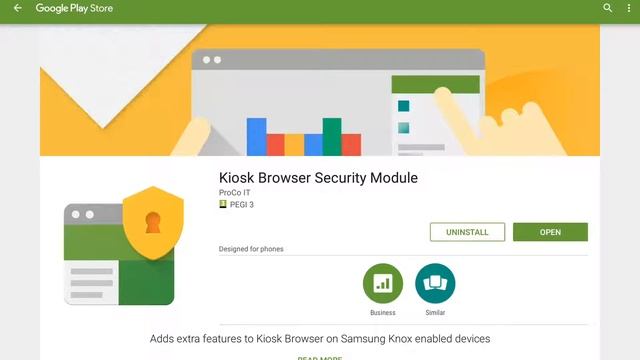 Kiosk Browser Security Module Installation + Activation смотреть онлайн
