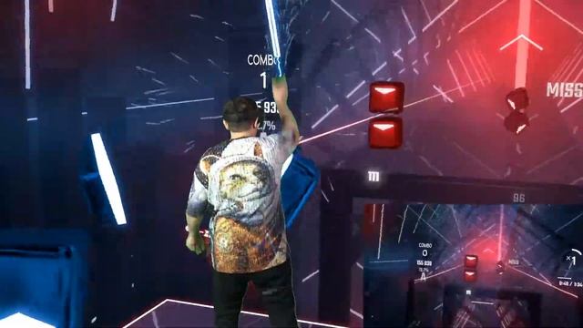 Beat Saber || Astronomia "Coffin Dance" (Expert+) || Mixed Reality смотреть онлайн