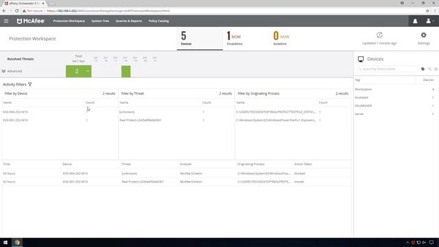 Protection Workspace Walkthrough смотреть онлайн