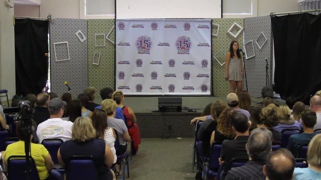 Marina C. singing 'Waving Through the Window' - Young Actors' Theatre Camp смотреть онлайн