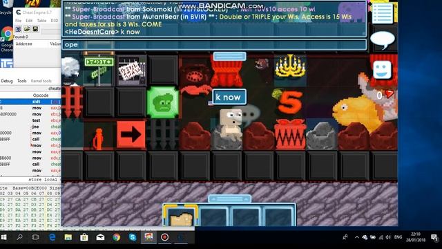 How to open any Cheat Engine version in Growtopia without warning!! смотреть онлайн