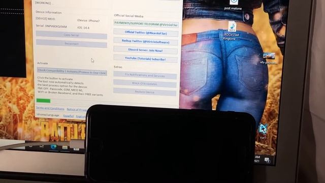 ICloud Bypass IOS 14.4 F3arRa1n Untethered FREE | Full Tutorial | How to Bypass ICloud IOS 14.4 смотреть онлайн