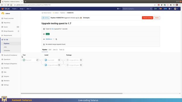 Live-coding Solarus Quest Editor #33 : Correction d'un fameux bug смотреть онлайн