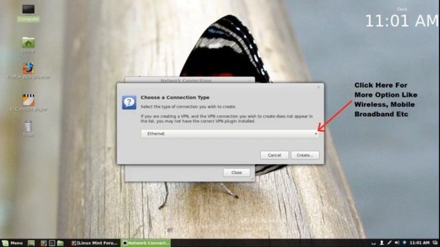 Mobile Broadband Setting In Linux Mint 16_32 bit смотреть онлайн