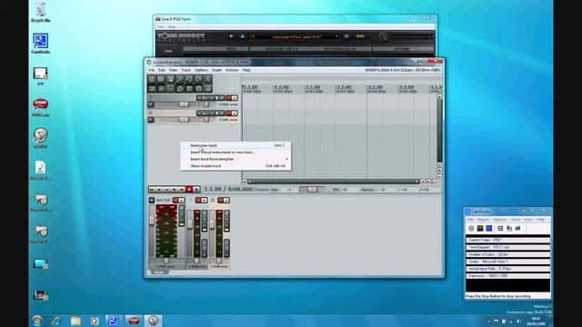 Record wet and dry signals With Toneport or POD Studio UX2 POD Farm and REAPER смотреть онлайн