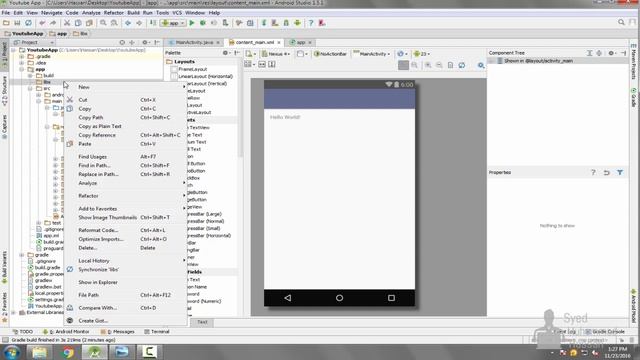 CREATING YOUTUBE ANDROID APP SETUP IN URDU/HINDI TUTORIAL 62 смотреть онлайн
