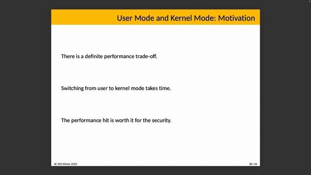 SE 350 Lecture 2: Invoking the Operating System смотреть онлайн