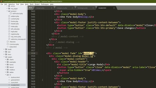 popup form codeigniter with modal AdminLTE смотреть онлайн
