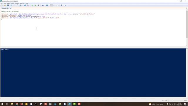 PowerShell with Angry Admin, How to ensure TLS1.2 is enabled смотреть онлайн
