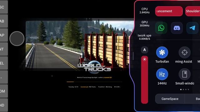 Ets2 Android with exagear window emulator snapdragon 865 adreno 650 , 8GB ram. смотреть онлайн