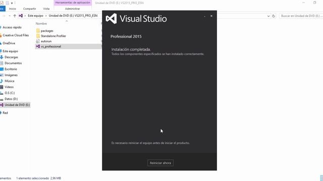 Descargar e instalar Visual Studio 2015 смотреть онлайн