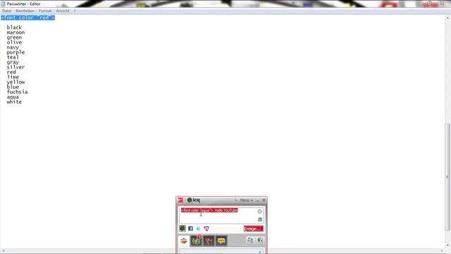 ICQ 7 Bring Farbe in deine Notiz смотреть онлайн