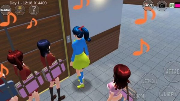 Naik Mobil Tesla - Sakura School Simulator gameplay walkthrough no commentary